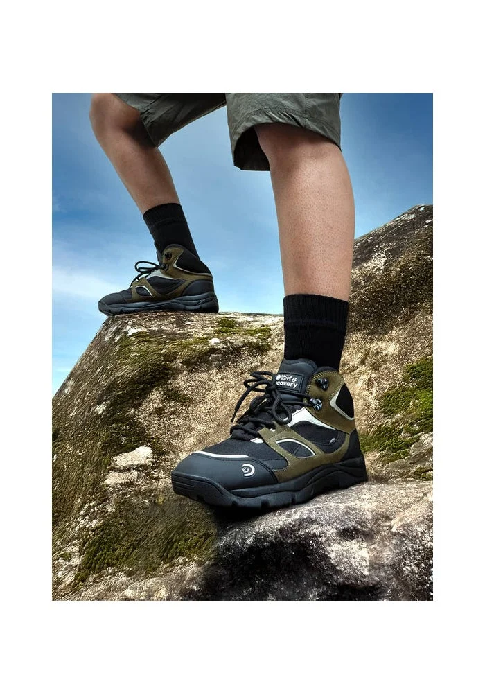 Bacca Bucci Olive Grey Discovery Outrider All-Terrain Comfort Meets Rugged Durability—Conquer Every Trail in Style for Men | Best Price UAE